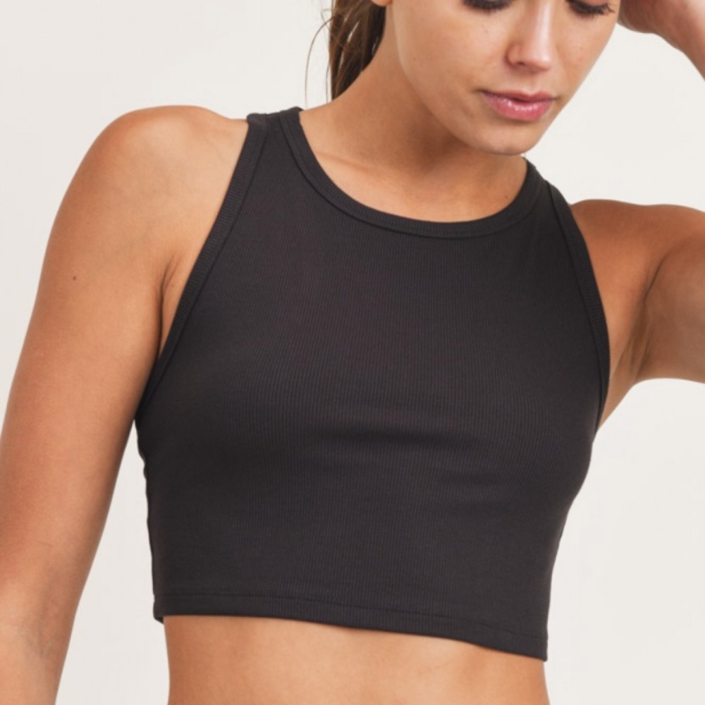 Bundle (2) High Neck Cropped Tank